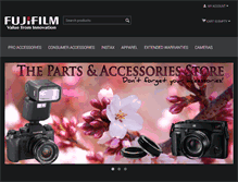 Tablet Screenshot of fnacpartsaccessories.com